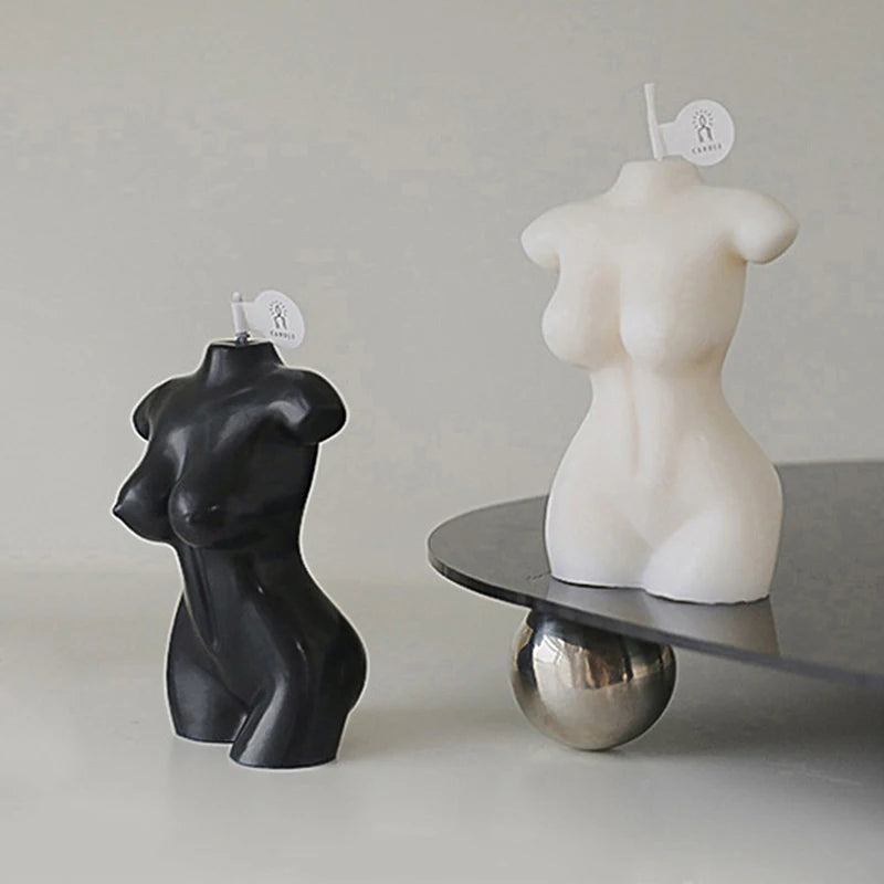 3D Woman Neutral Body Shape Candle