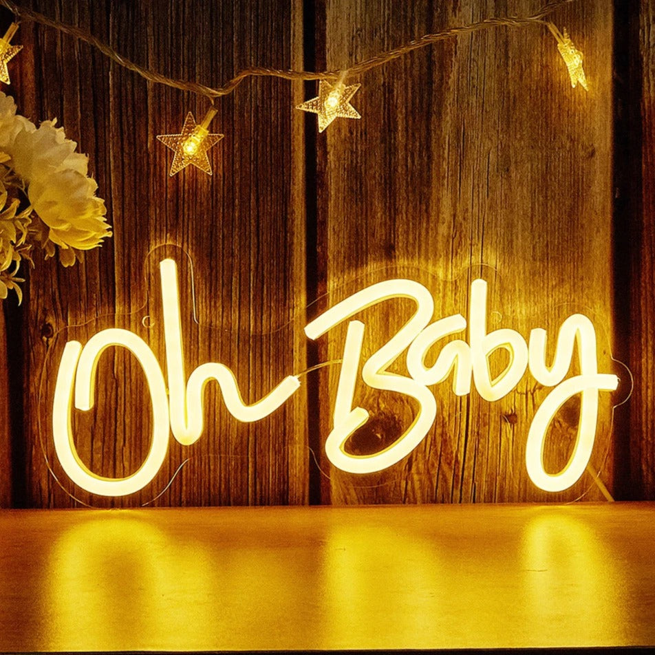Oh Baby Neon LED Sign