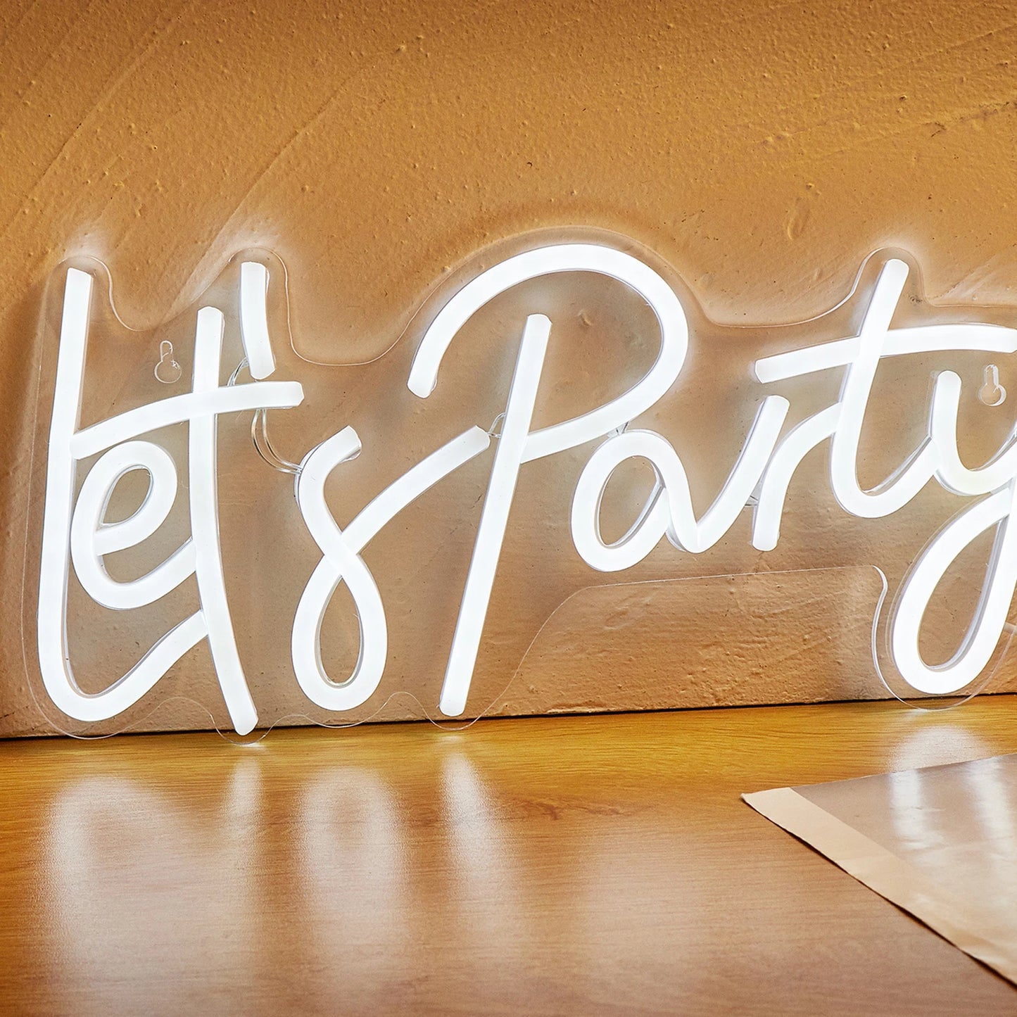 Let's Party Neon LED Sign